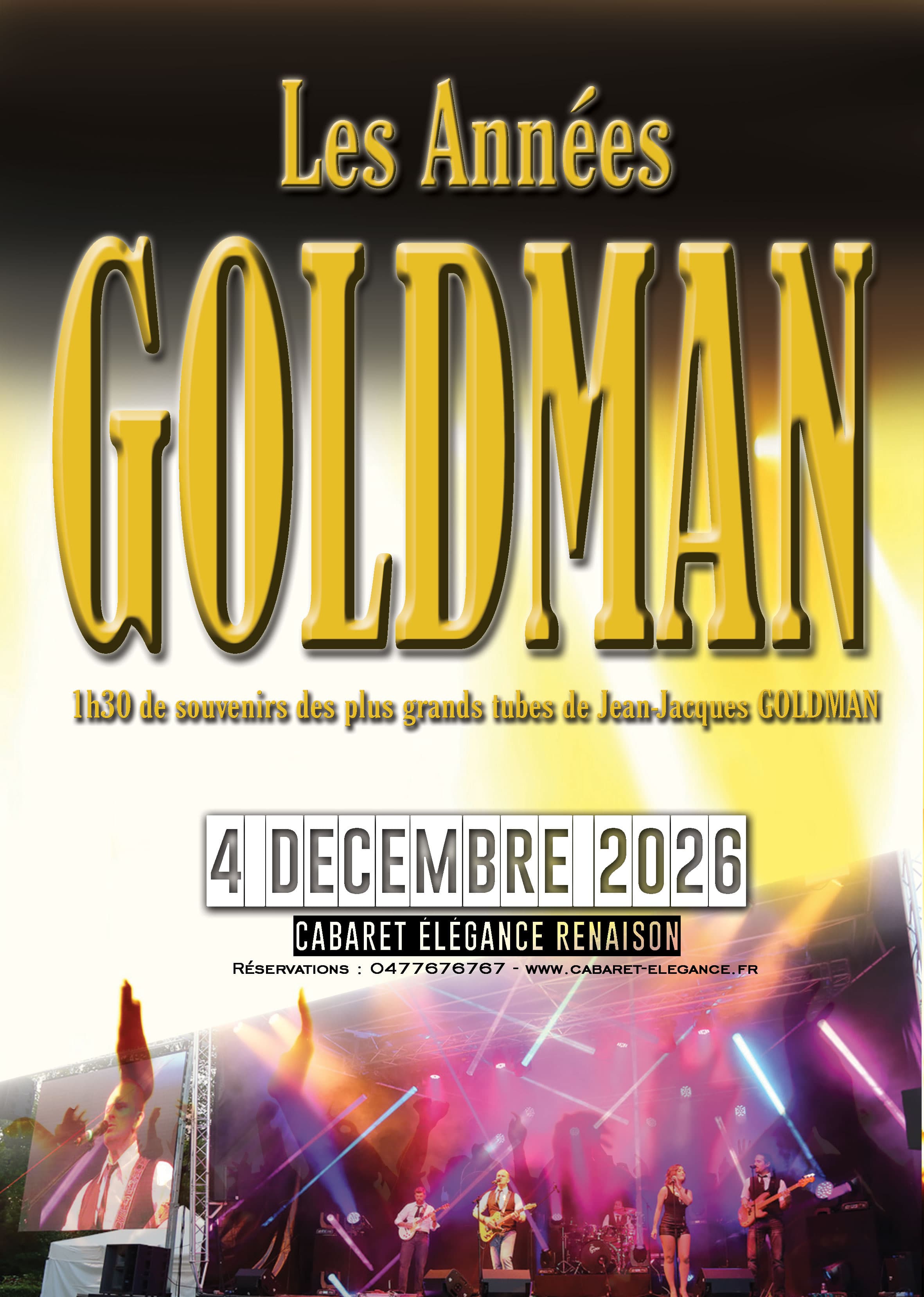 Affiche — LES ANNEES GOLDMAN